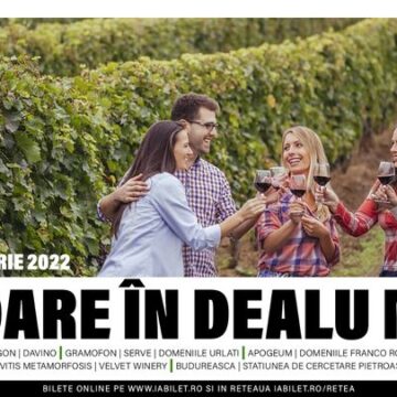 Evadare în Dealu Mare (ediția III). Hai în vizită la crame pe 22 și 23 octombrie 2022!