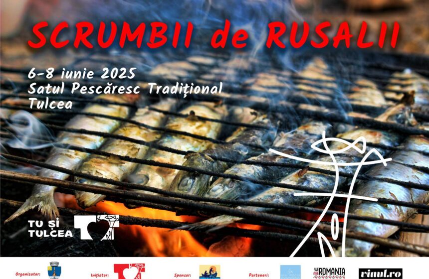 Descoperă gusturile Dobrogei la festivalul „Scrumbii de Rusalii” 6-8 iunie 2025