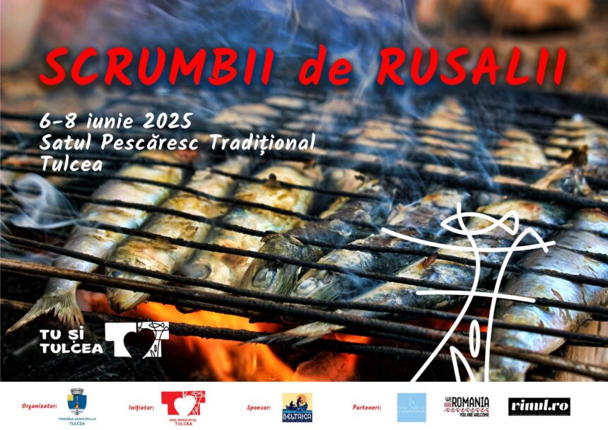 Descoperă gusturile Dobrogei la festivalul „Scrumbii de Rusalii” 6-8 iunie 2025