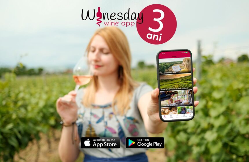 Winesday App împlinește 3 ani